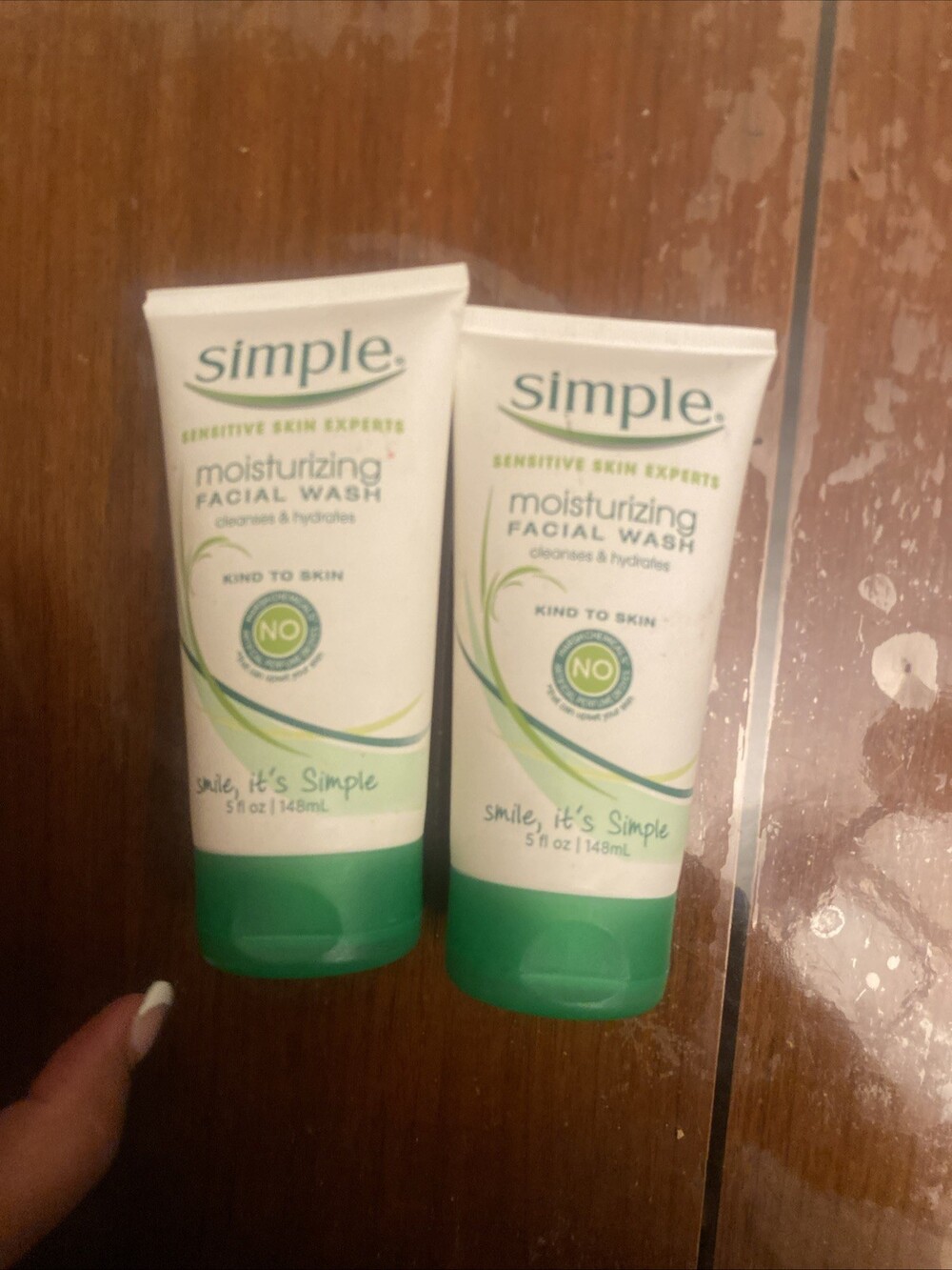 2 Simple Moisturizing Facial Wash, 5 Oz ea discontinued